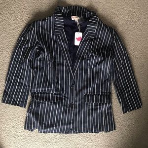 Fashion Nova So Breezy Stripped Blazer